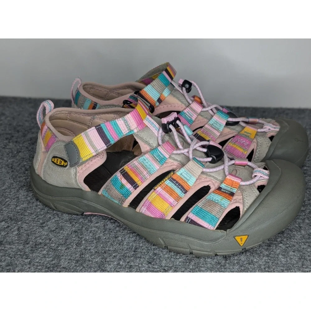 KEEN Newport H2 Multi Color Pink Women's 6 Waterproof Hiking Kayak Sandals